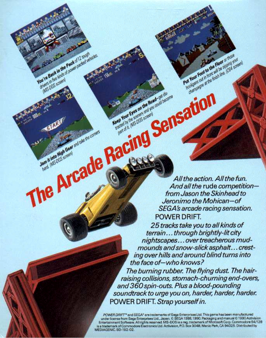 Power Drift — box-2D-back (US)