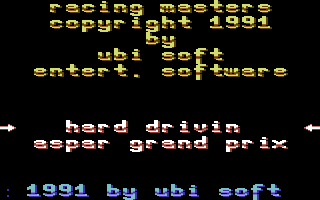 Racing Masters — ss (WOR)
