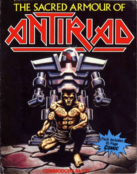 Sacred Armour Of Antiriad, The — box-2D (EU)