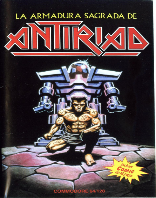 Sacred Armour Of Antiriad, The — box-2D (SP)