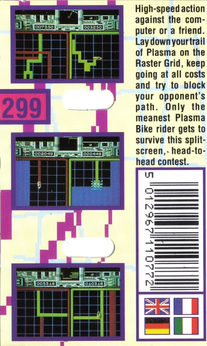 Raster Runner — box-2D-back (EU)