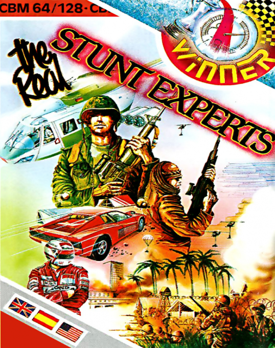 Real Stunt Experts, The box art