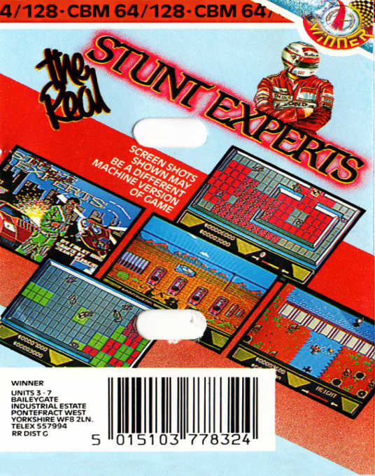 Real Stunt Experts, The — box-2D-back (EU)