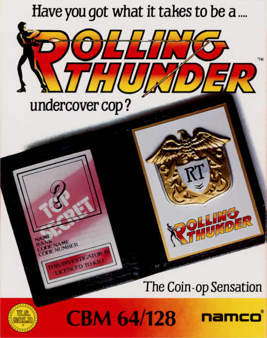 Rolling Thunder — box-2D (EU)