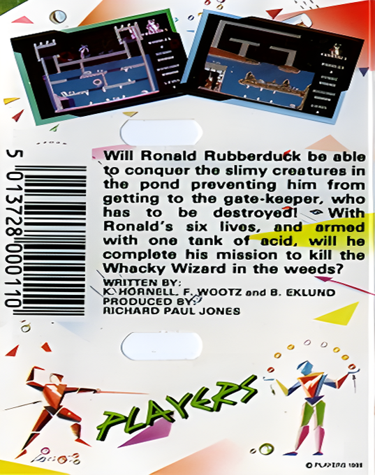 Ronald Rubberduck — box-2D-back (EU)