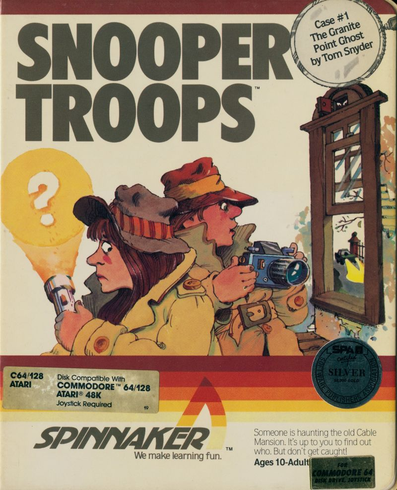 Snooper Troops : The Granite Point Ghost — box-2D (US)