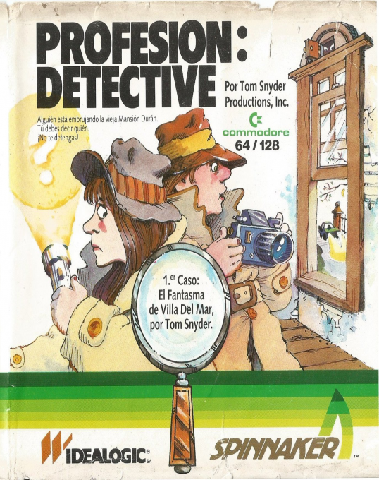 Snooper Troops : The Granite Point Ghost — box-2D (SP)