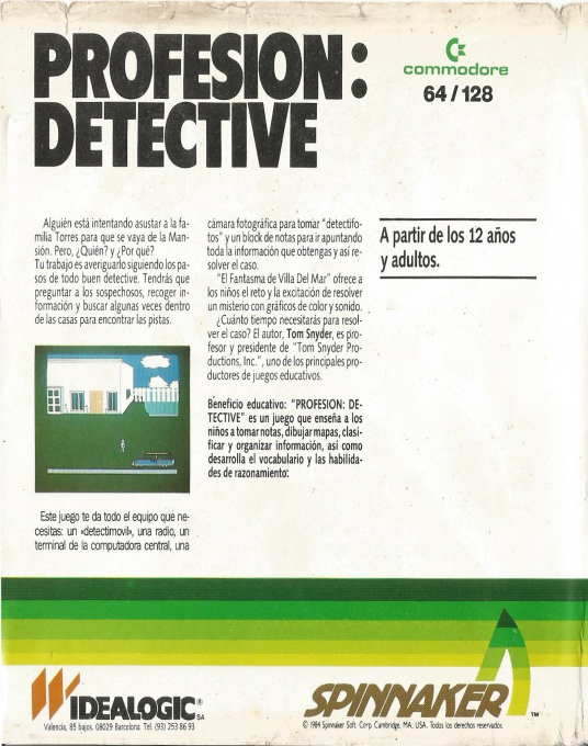 Snooper Troops : The Granite Point Ghost — box-2D-back (SP)