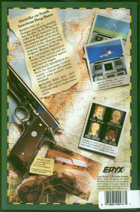 Snow Strike — box-2D-back (US)