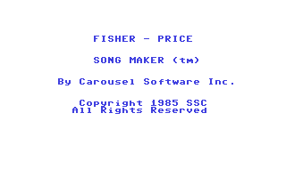 Song Maker — sstitle (WOR)