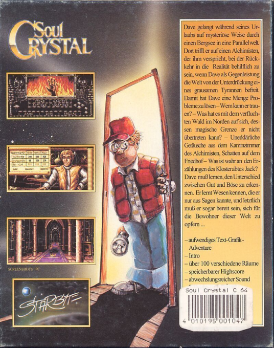 Soul Crystal — box-2D-back (DE)