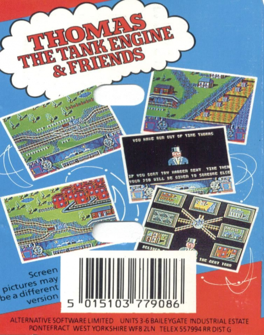Thomas the Tank Engine and Friends — box-2D-back (EU)