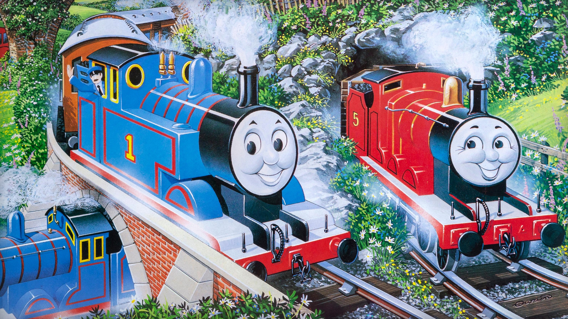 Thomas The Tank Engine's Fun With Words — fanart