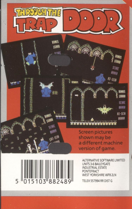 Through The Trap Door — box-2D-back (EU)