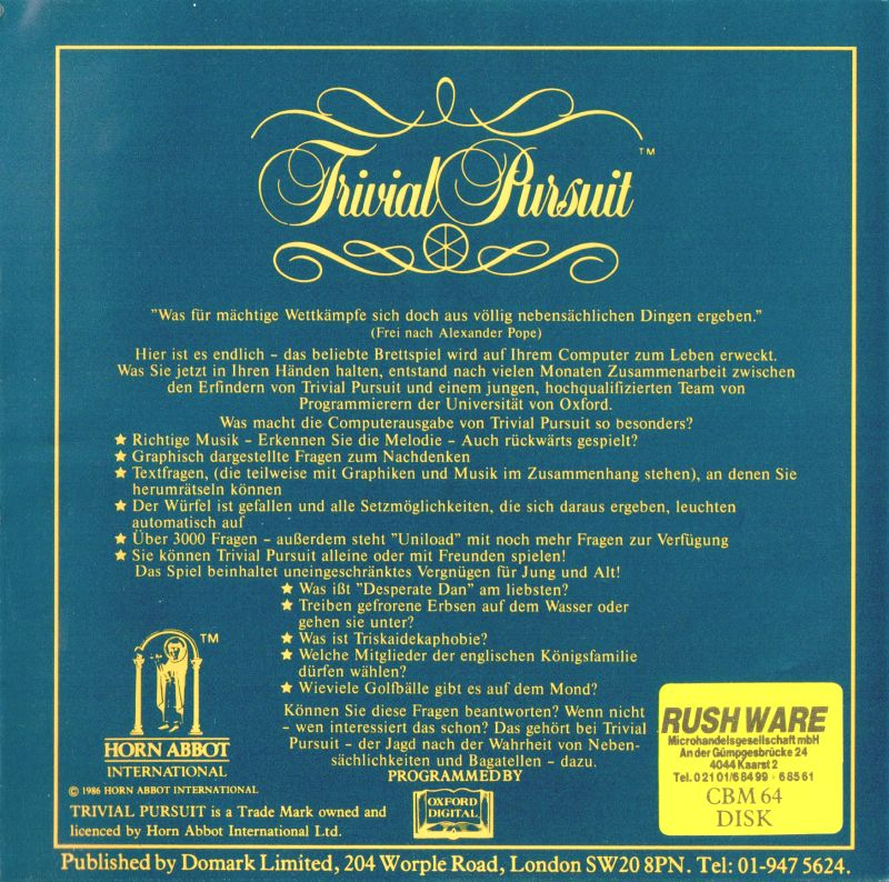 Trivial Pursuit — box-2D-back (DE)