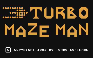 Turbo Maze Man — sstitle (WOR)