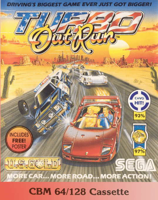 Turbo Out Run — box-2D (EU)