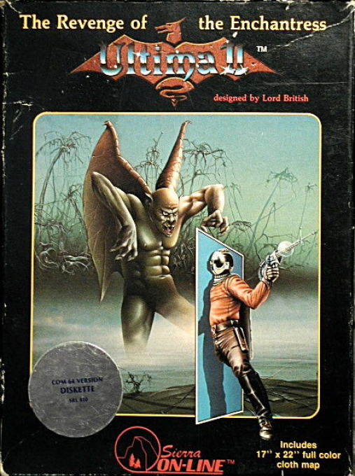 Ultima 2 - Revenge Of The Enchantress box art