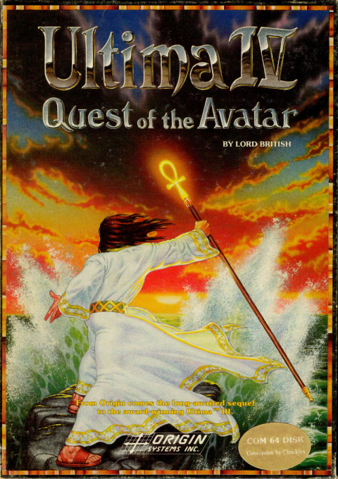 Ultima 4 - Quest Of The Avatar box art
