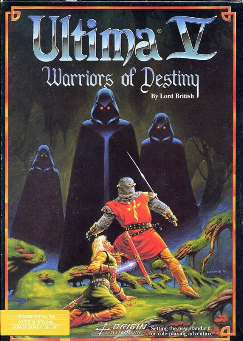 Ultima 5 - Warriors Of Destiny box art