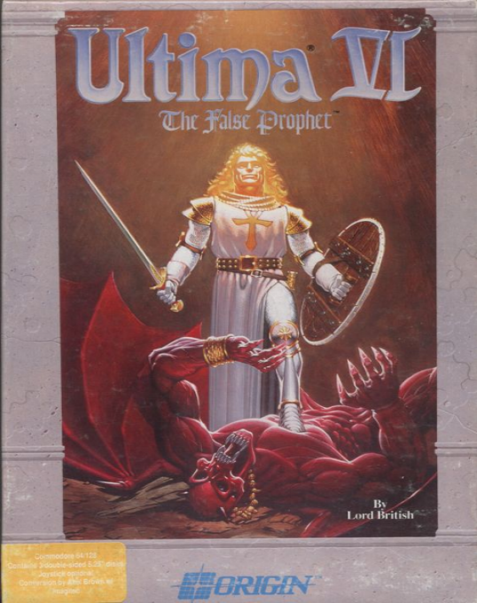 Ultima 6 - The False Prophet box art
