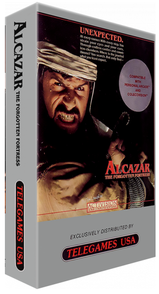 Alcazar - The Forgotten Fortress — box-3D (US)