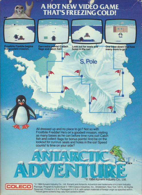 Antarctic Adventure — box-2D-back (US)