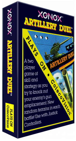 Artillery Duel — box-3D (US)