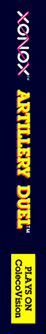 Artillery Duel — box-2D-side (US)