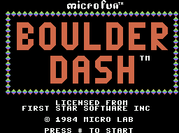 Boulder Dash — sstitle (US)