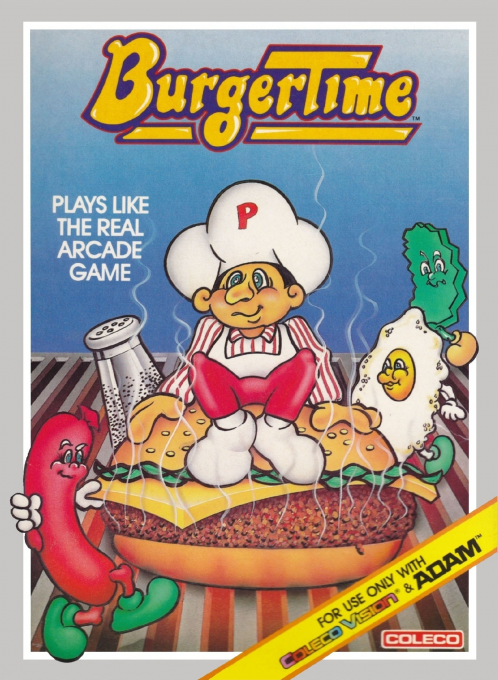 Burgertime box art