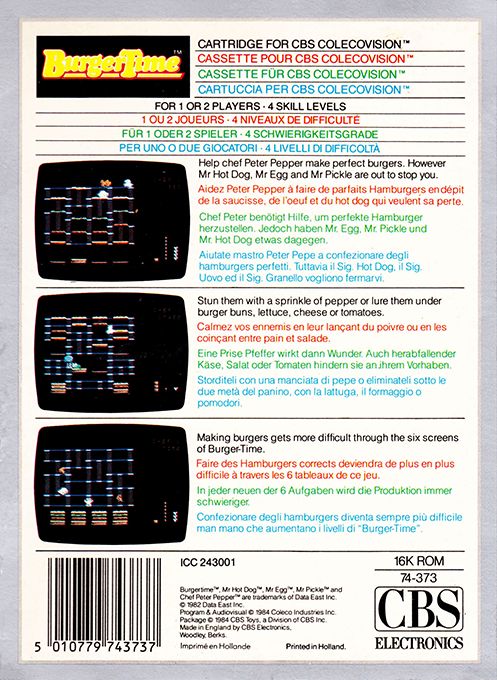 Burgertime — box-2D-back (EU)