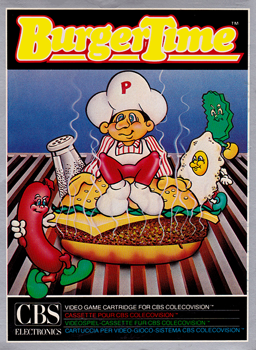 Burgertime — box-2D (EU)