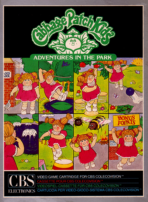 Cabbage Patch Kids - Adventures in the Park — box-2D (EU)