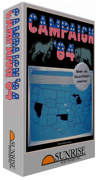 Campaign '84 — box-3D (US)