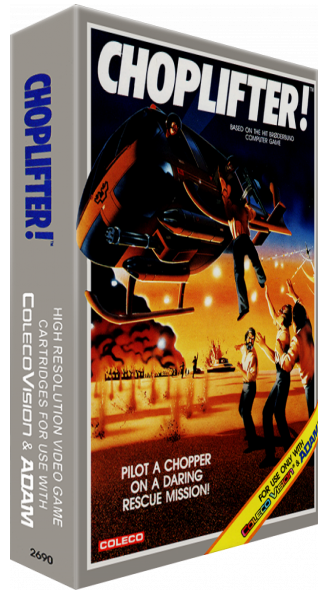Choplifter! — box-3D (US)