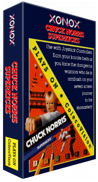 Chuck Norris Superkicks — box-3D (US)