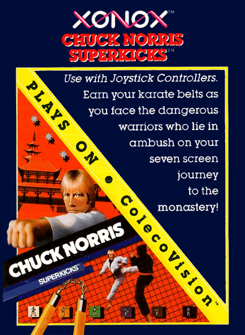 Chuck Norris Superkicks box art