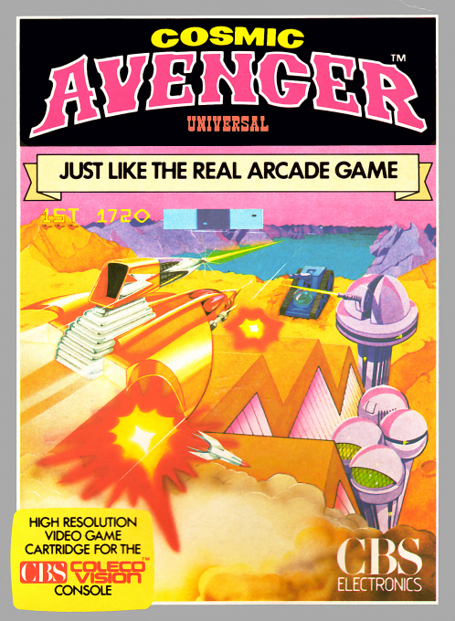 Cosmic Avenger — box-2D (EU)