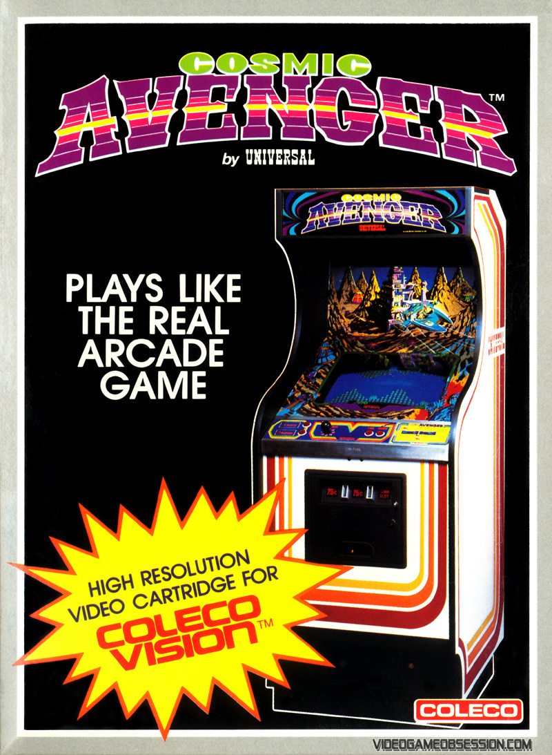 Cosmic Avenger box art