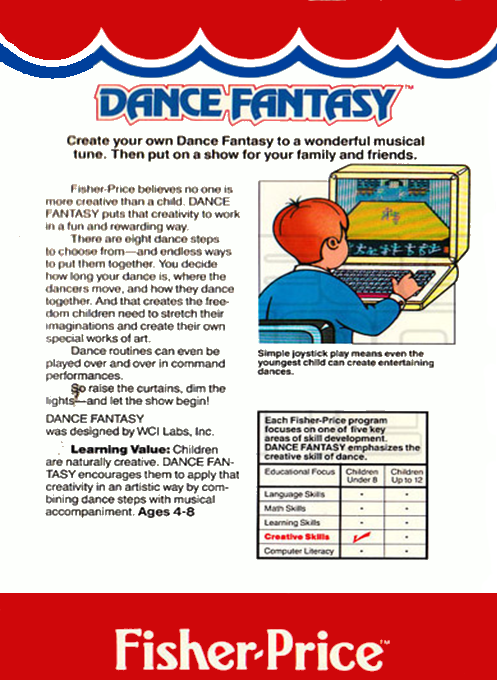 Dance Fantasy — box-2D-back (US)