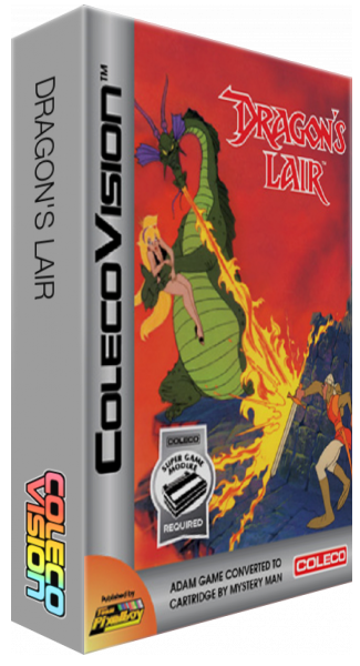 Dragon's Lair — box-3D (WOR)