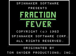 Fraction Fever — sstitle (WOR)