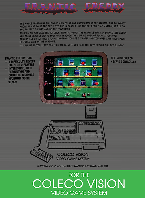 Frantic Freddy — box-2D-back (US)