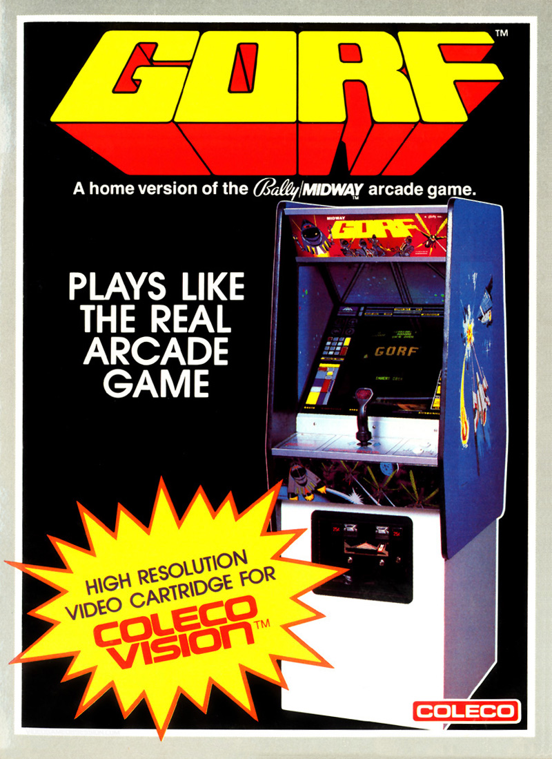 Gorf box art