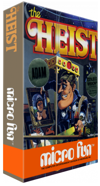 The Heist — box-3D (US)