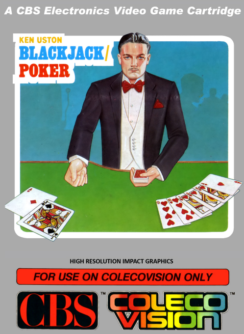 Ken Uston Blackjack-Poker box art