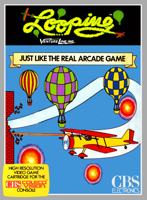 Looping box art