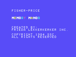 Memory Manor — sstitle (WOR)