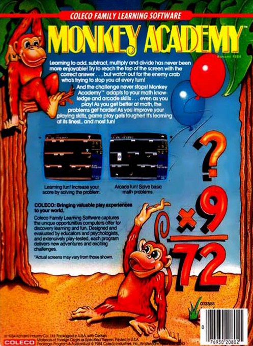 Monkey Academy — box-2D-back (US)